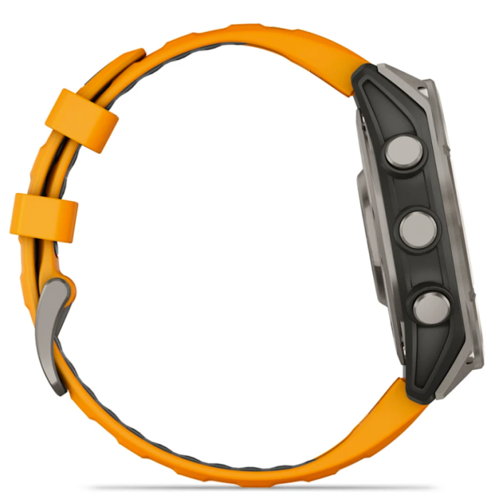 Garmin Fenix 8 – 47 mm, AMOLED Sapphire Spark Orange Titanium