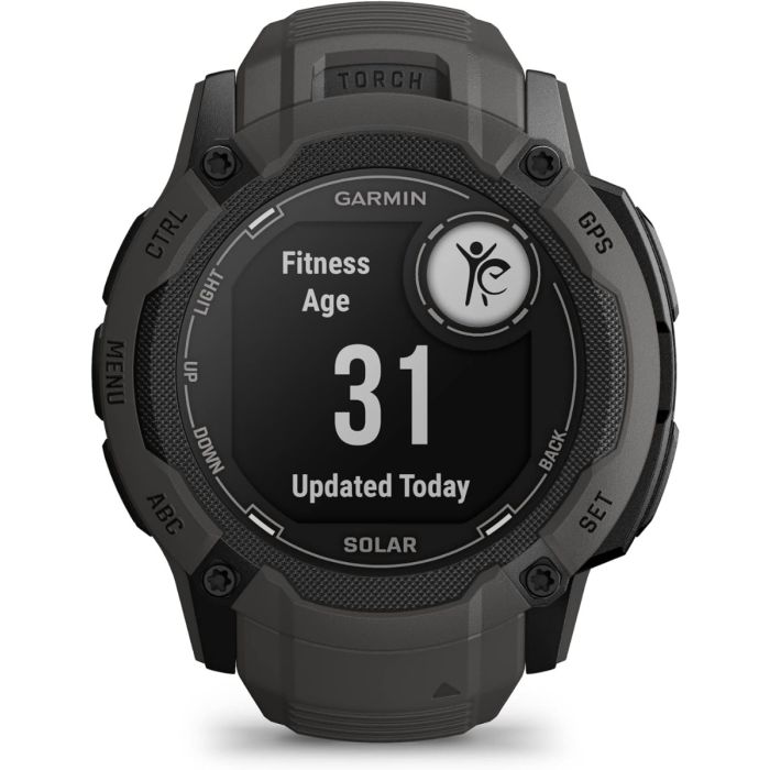 Garmin Instinct 2X Solar Graphite