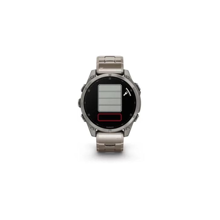 Garmin Fenix 8 – 47 mm, AMOLED Sapphire, Titanium with Vented titanium bracelet