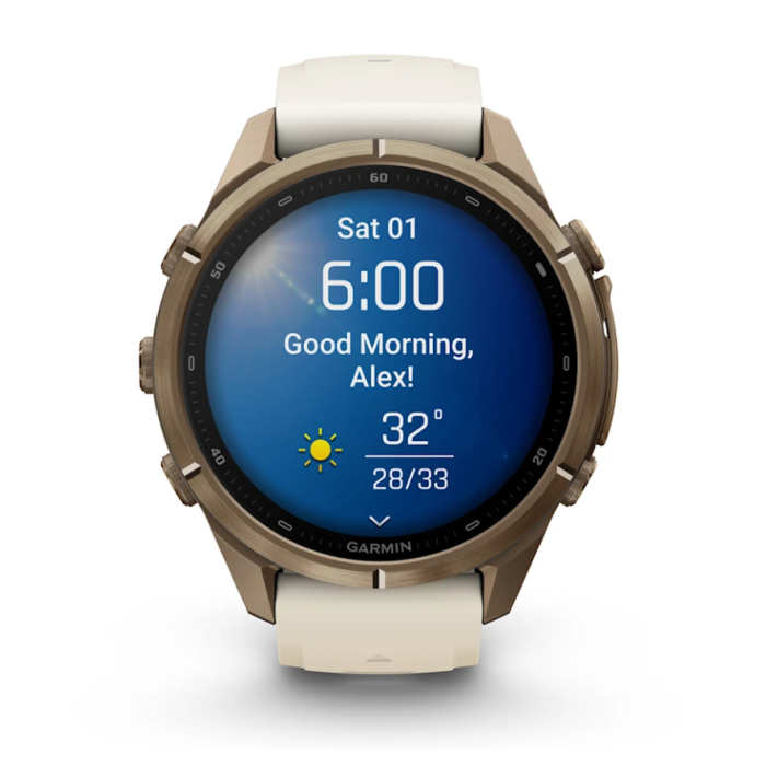 Garmin Fenix 9 Pro, 43mm, Cream/French Grey