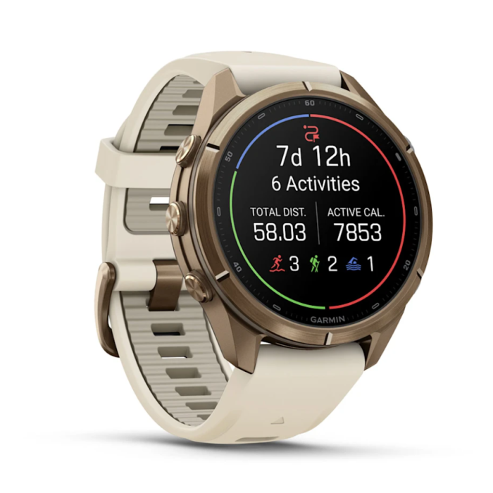 Garmin Fenix 9 Pro, 43mm, Cream/French Grey