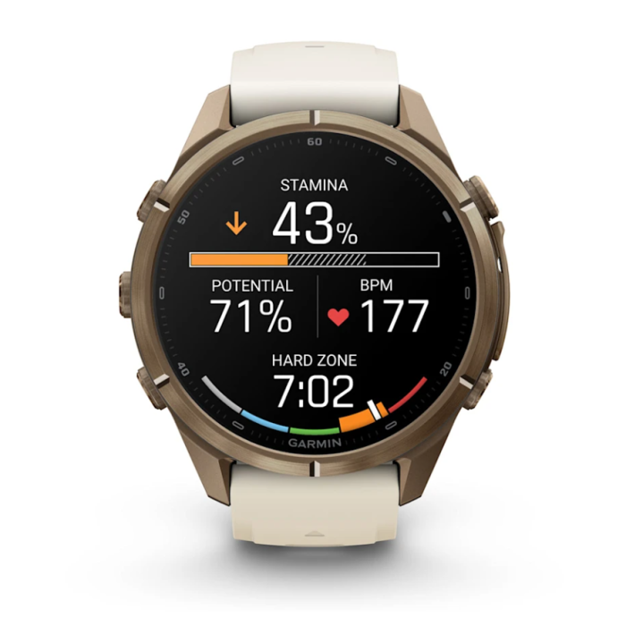 Garmin Fenix 9 Pro, 43mm, Cream/French Grey