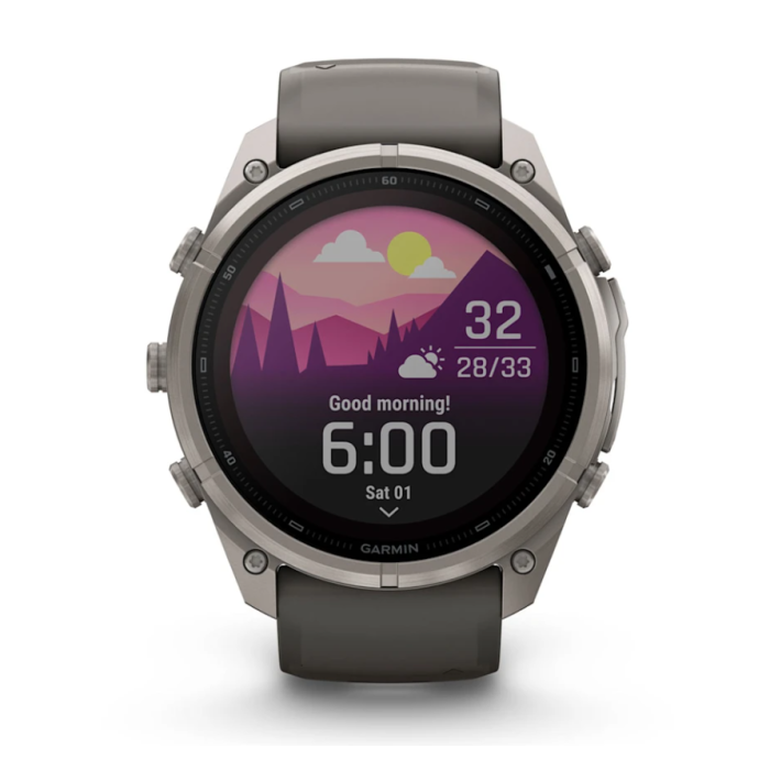 Garmin Fenix 9 Pro Solar, 51mm, Pebble Grey