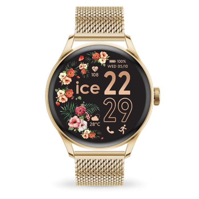 ICE SMART 2.0 Round - Gold - Milanese band 024655