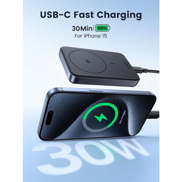 UGREEN Magnetic Power Bank 30W 10000mAh /45763