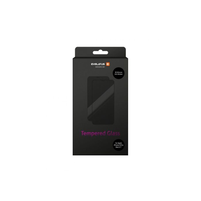 Evelatus iPhone 14Plus/13Pro Max Rubber Glass