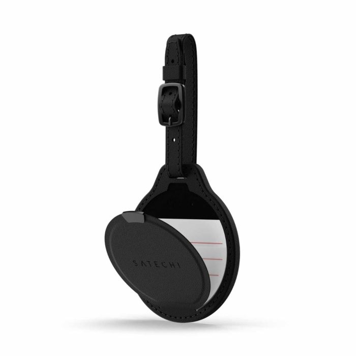 Satechi Vegan-Leather FindAll Luggage Tag, Black / ST-LFALTK