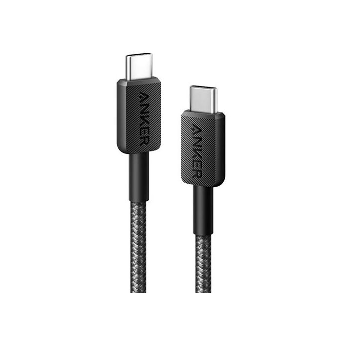 Anker USB-C to USB-C, 60W Cable, 10ft (3M), Black /A81F7G11