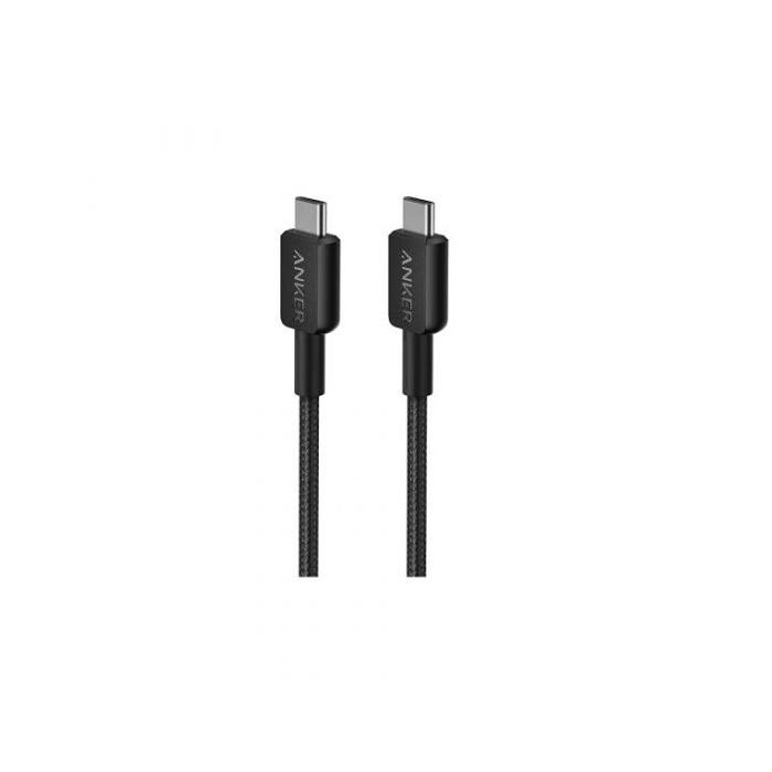 Anker USB-C to USB-C, 60W Cable, 10ft (3M), Black /A81F7G11