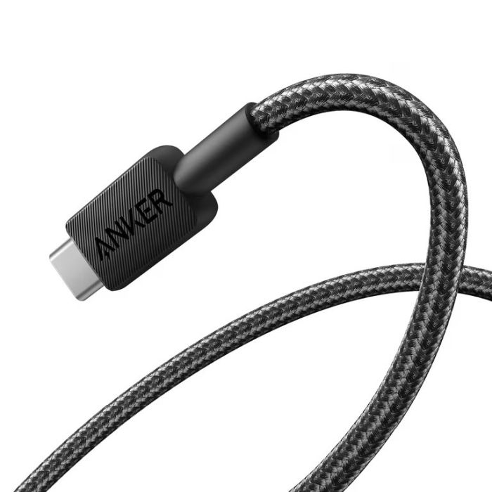 Anker USB-C to USB-C, 60W Cable, 10ft (3M), Black /A81F7G11