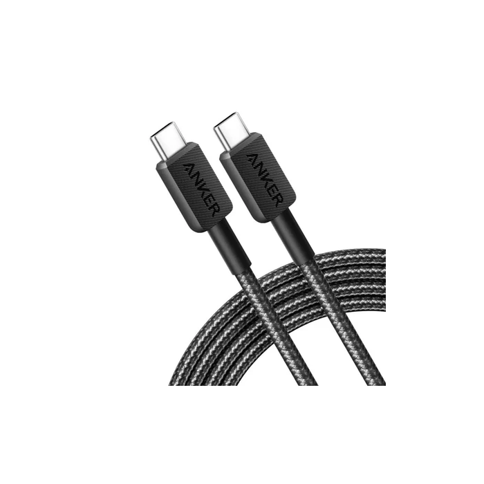 Anker USB-C to USB-C, 60W Cable, 6ft (1.8M), Black /A81F6H11