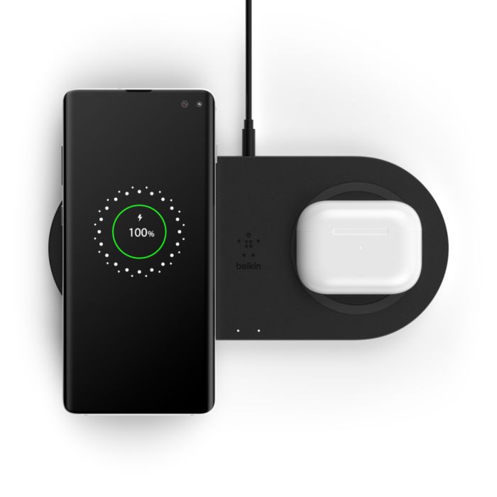 Belkin Dual PAD,10W,BLACK/WIZ002VFBK