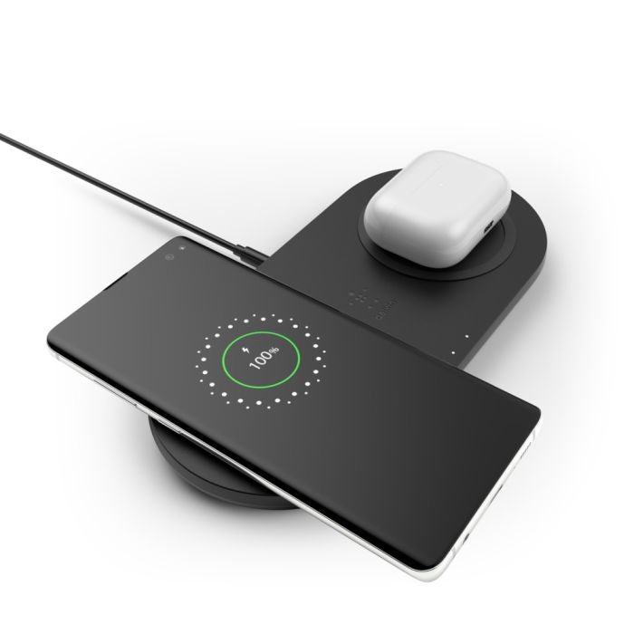 Belkin Dual PAD,10W,BLACK/WIZ002VFBK
