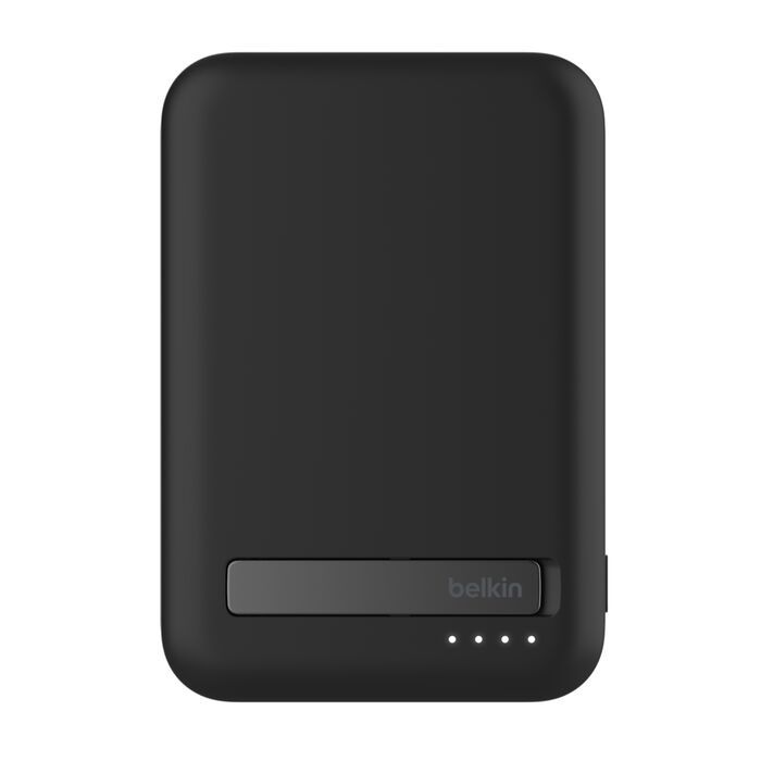 Belkin 8k Qi2 MagSafe Compatible Powerbank with kickstand/BPD007BTBK
