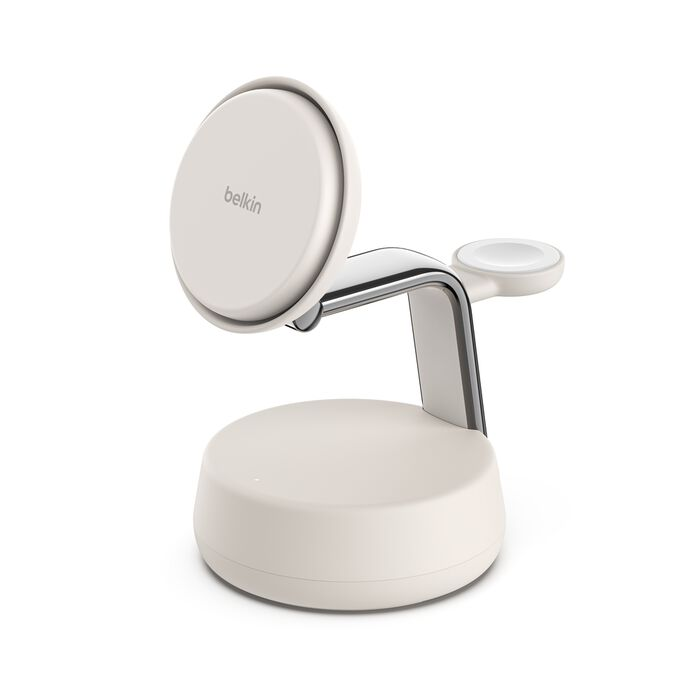 Belkin 25W Wireless Charging Stand Qi2, 3 in 1, Sand /WIZ040KQSD