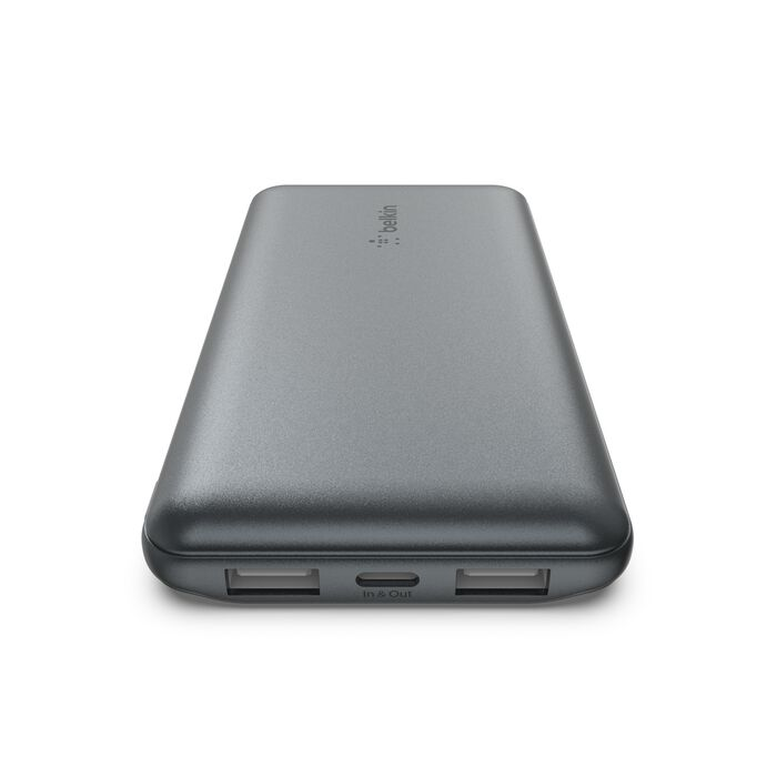 Belkin 10K Wired Power Bank, 15W, Space Grey /BPB011BTGY
