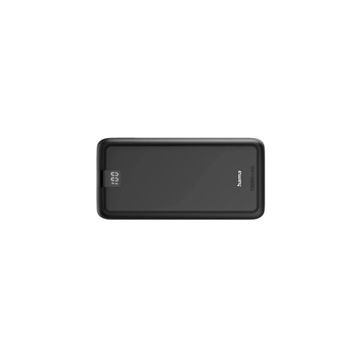Hama Power Pack, 10000 mAh, 3 Outputs: 1 x USB-C, 2 x USB-A, grey (86413)
