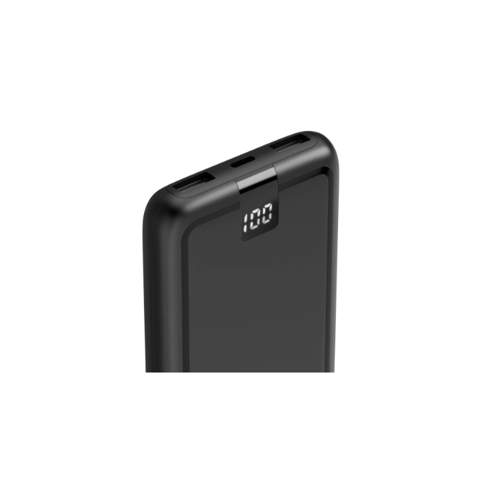 Hama Power Pack, 10000 mAh, 3 Outputs: 1 x USB-C, 2 x USB-A, grey (86413)