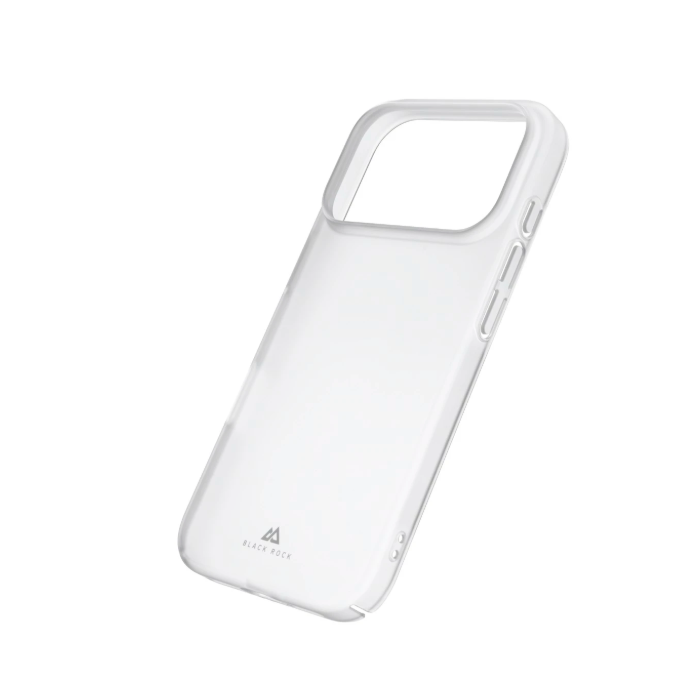 Hama Black Rock "Ultra Thin Iced" Case for iPhone 18 Pro, Semi-Transparent (232471)