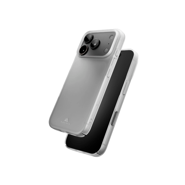 Hama Black Rock "Ultra Thin Iced" Case for iPhone 18 Pro, Semi-Transparent (232471)
