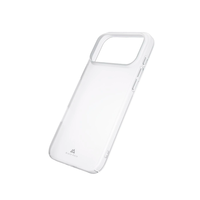 Hama Black Rock "Ultra Thin Iced" Case for iPhone 18 Pro Max, Semi-Transparent (232480)