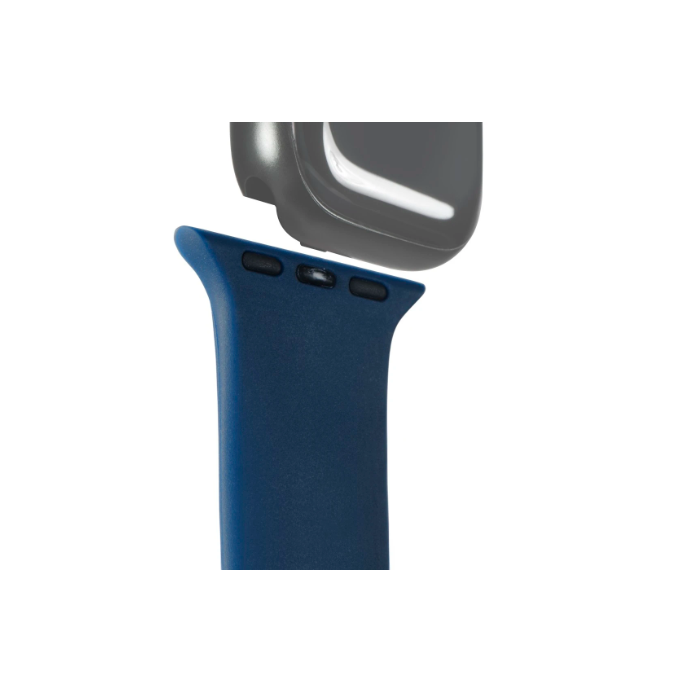 Hama "Fantastic Feel" Interchangeable Wrist Strap for Apple Watch 42/44/45/49 mm, blue(215636)