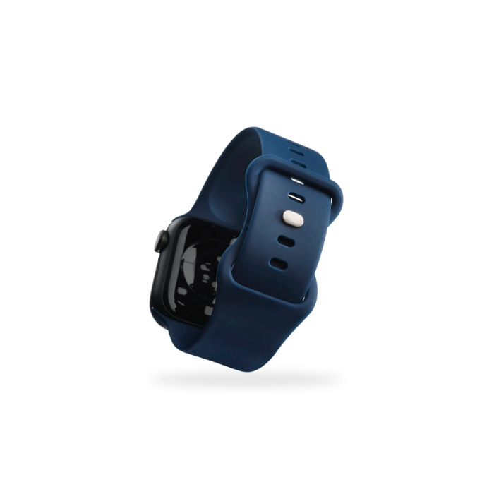 Hama "Fantastic Feel" Interchangeable Wrist Strap for Apple Watch 42/44/45/49 mm, blue(215636)