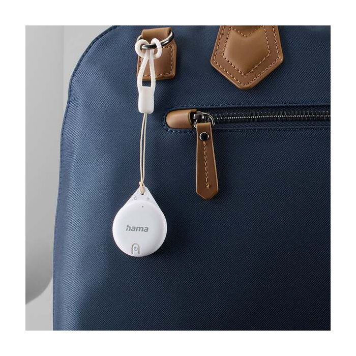 Hama Key Finder, Item Finder for Apple "Find My" App, Bluetooth, white (185815)