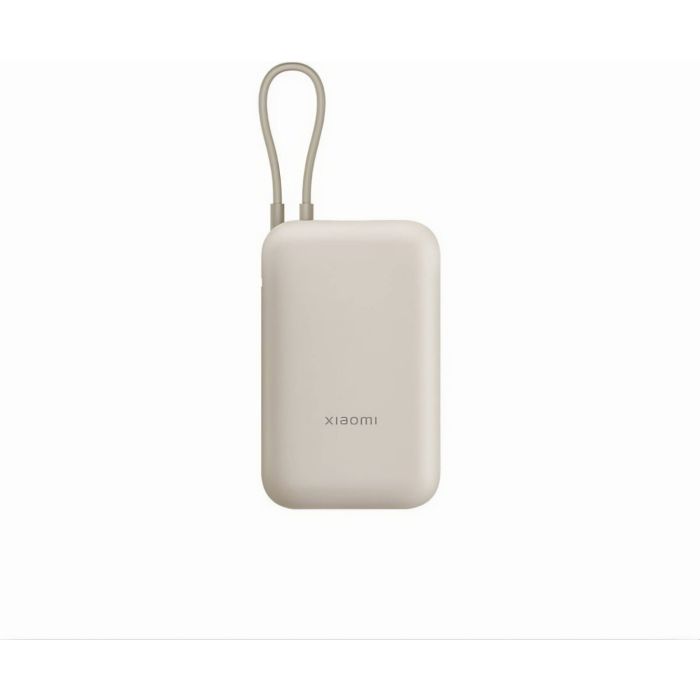 Xiaomi Power Bank 10000mAh (Integrated Cable) Tan (P15ZM)