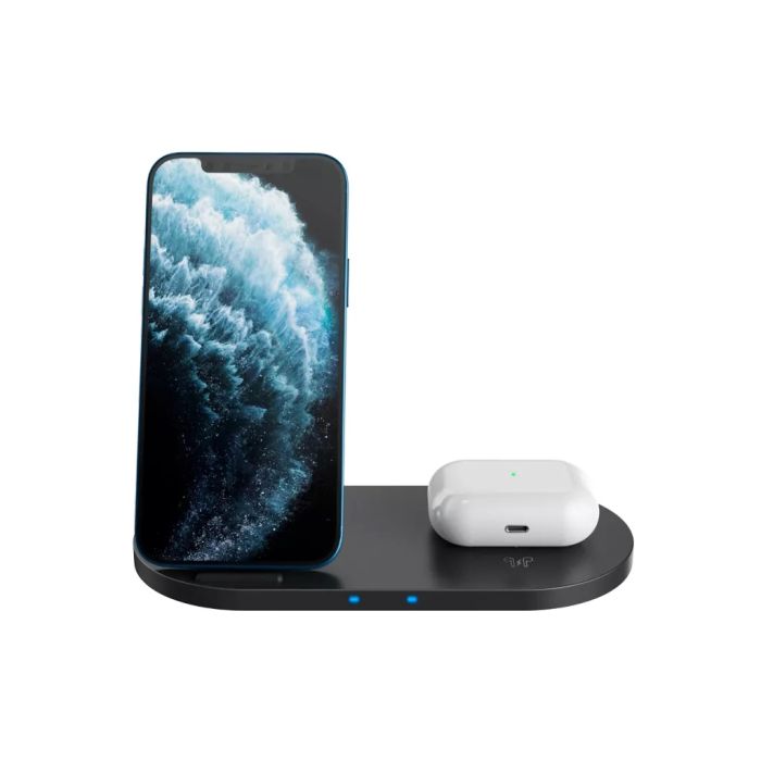 Canyon CNS-WCS202B/ 2in1 Wireless charger Black