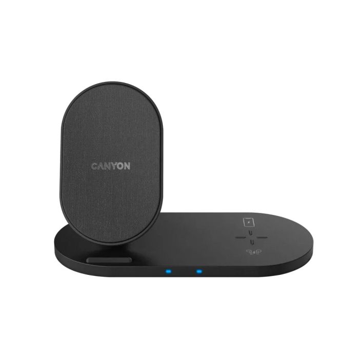 Canyon CNS-WCS202B/ 2in1 Wireless charger Black