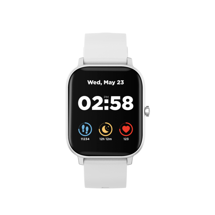 Canyon CNS-SW74SS/Wildberry Smart Watch White