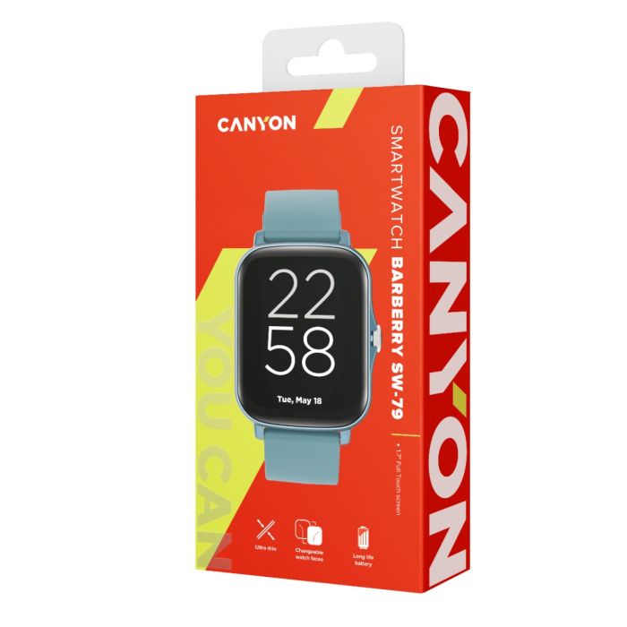 Canyon CNS-SW79BL/Barberry Smart watch Blue