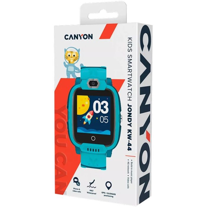 Canyon CNE-KW44GB/KW-44 Kids Smart Watch Green