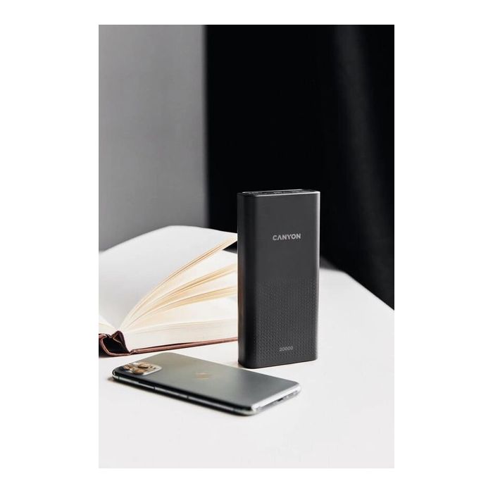 Canyon CNE-CPB2001B/ 20000 mah Powerbank BLK