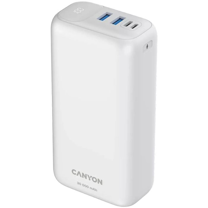 Canyon CNE-CPB301W/Power bank 30000mAh WHT