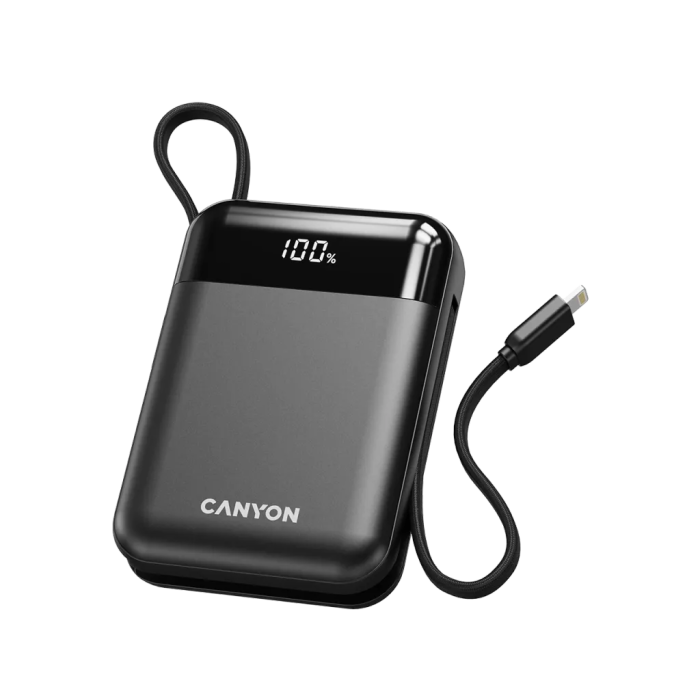 Canyon 10000mAh Power Bank OnPower 104, Black / CNS-CPB104B