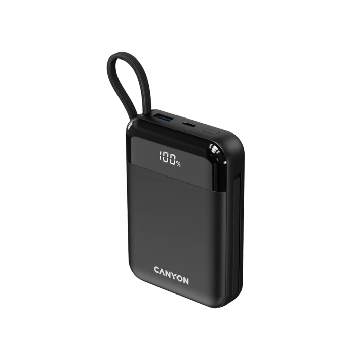 Canyon 10000mAh Power Bank OnPower 104, Black / CNS-CPB104B