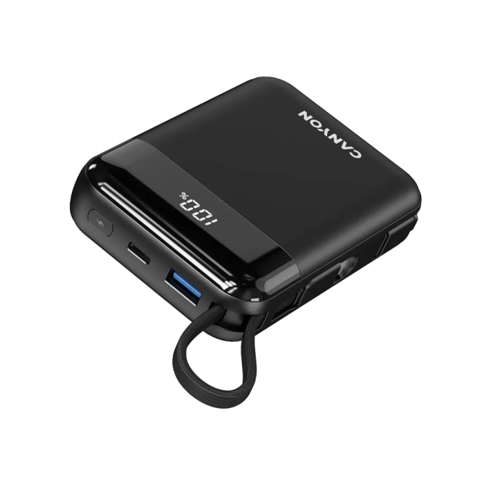 Canyon 10000mAh Power Bank OnPower 104, Black / CNS-CPB104B