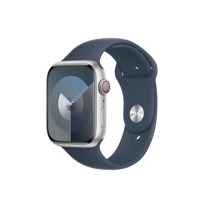 Apple 45mm Storm Blue Sport Band - M/L/MT3R3ZM/A