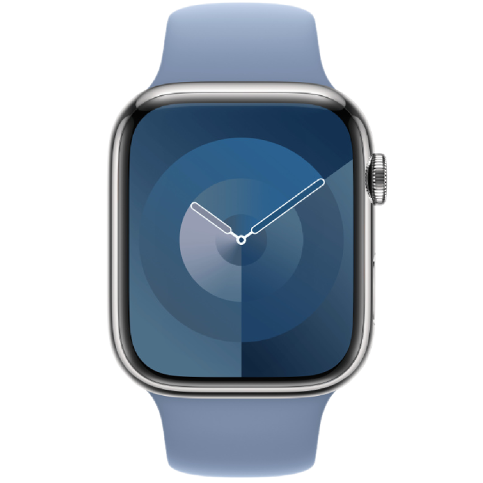 Apple 45mm Winter Blue Sport Band - M/L/MT443ZM/A