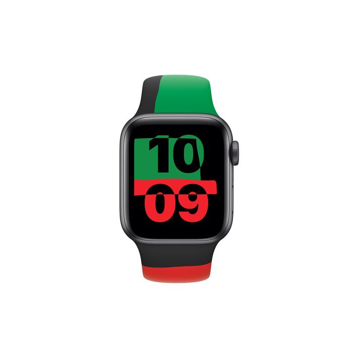 Apple 40mm Black Unity Sport Band - M/L/MUQ63ZM/A
