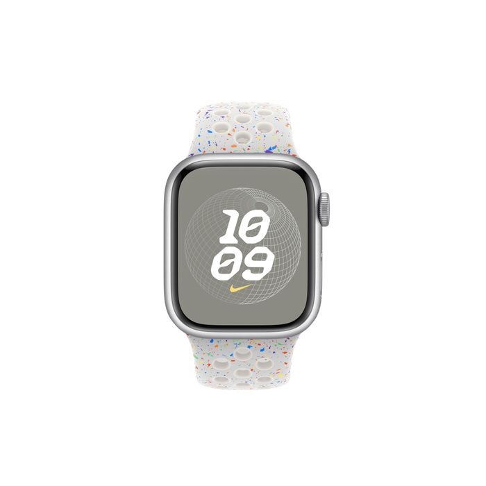 Apple 41mm Pure Platinum Nike Sport Band - M/L/MUUL3ZM/A