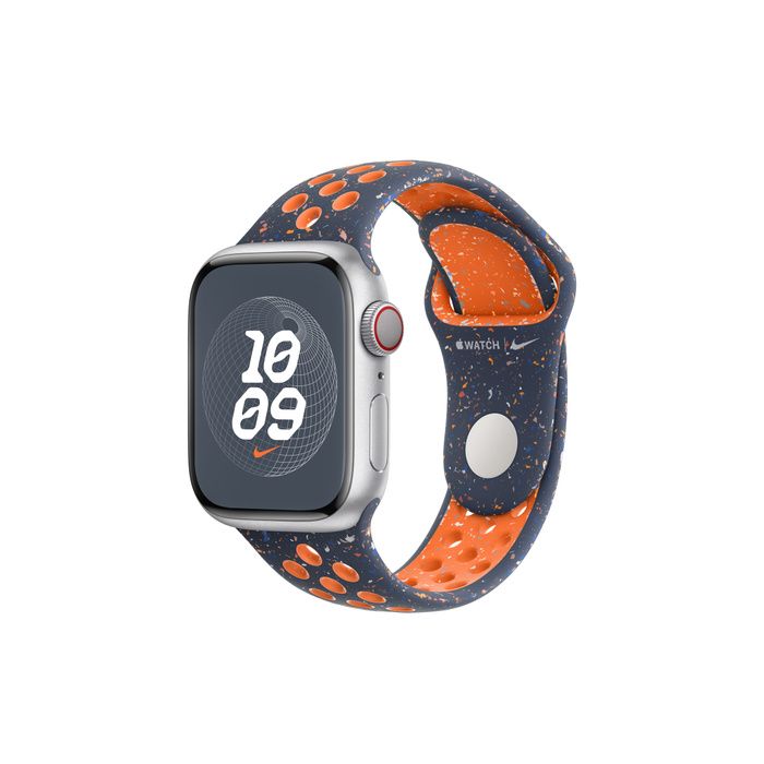 Apple 41mm Blue Flame Nike Sport Band - M/L/MUUU3ZM/A