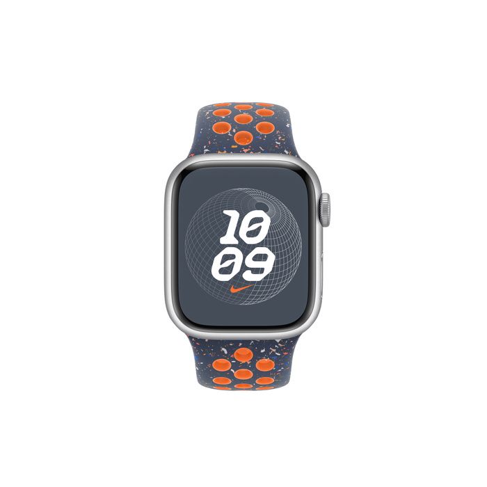 Apple 41mm Blue Flame Nike Sport Band - M/L/MUUU3ZM/A