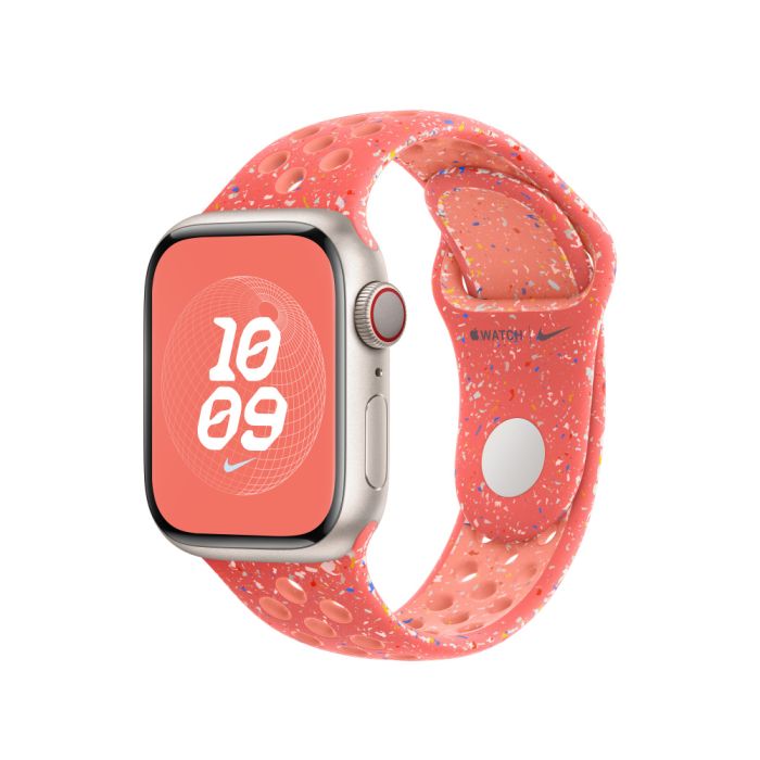 Apple 41mm Magic Ember Nike Sport Band - M/L/MUUY3ZM/A