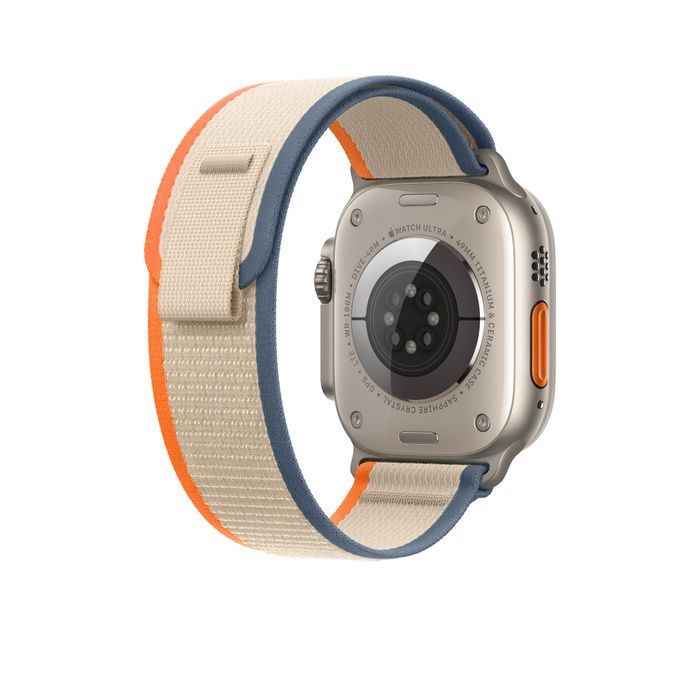 Apple 49mm Orange/Beige Trail Loop - M/L/MT5X3ZM/A