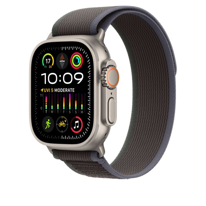 Apple 49mm Blue/Black Trail Loop - M/L/MT623ZM/A