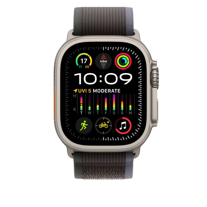 Apple 49mm Blue/Black Trail Loop - M/L/MT623ZM/A