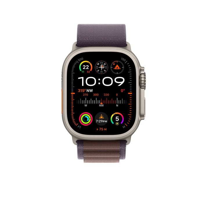Apple 49mm Indigo Alpine Loop - Medium/MT5Q3ZM/A